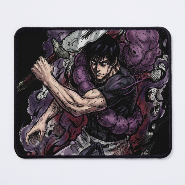 Item preview, Toji Dangerous Muscular Scarred Assassin Zero Energy Heavenly Restriction Fighter Inspired by Dark Anime Manga Fan Art designed and sold by Senpaiwaves.