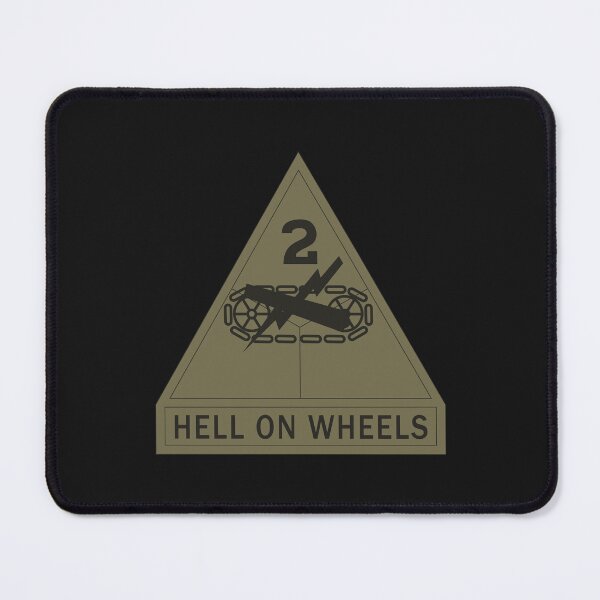 Item preview, Army - SSI - 2nd Armored Division w Name Tape - Subdued X 300 designed and sold by Military Insignia Products.