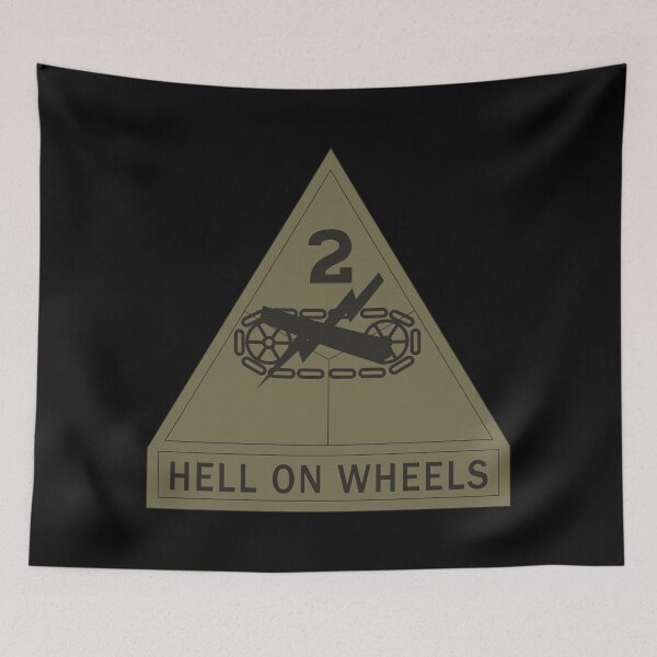Item preview, Army - SSI - 2nd Armored Division w Name Tape - Subdued X 300 designed and sold by Military Insignia Products.