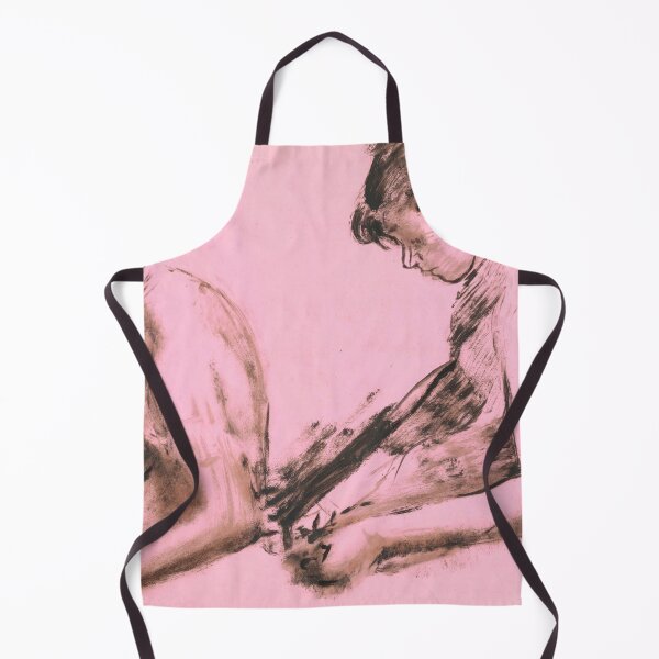 Item preview, Two Studies of Dancers by Edgar Degas: Minimalist Impressionist Figure Poster designed and sold by artofuniverse.