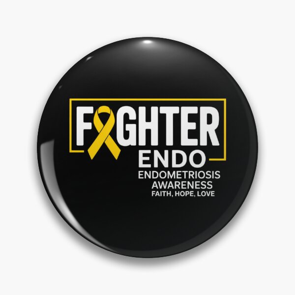 Item preview, Endometriosis Fighter - Endometriosis Awareness designed and sold by tiekanamac.