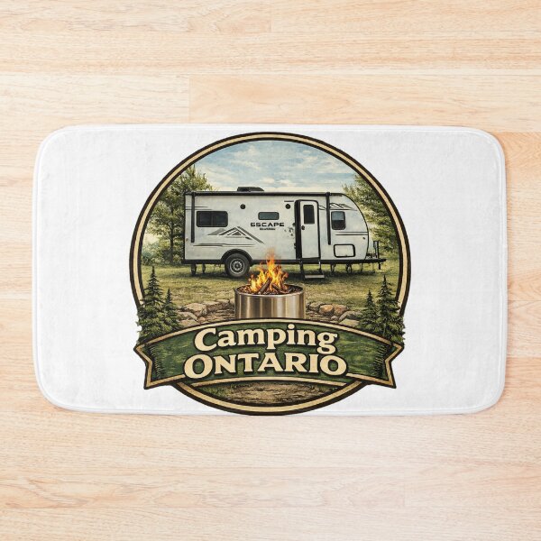 Item preview, Camping in Ontario designed and sold by AGSmedia66.
