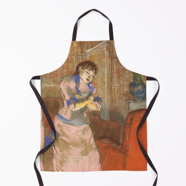 Item preview, Two Women by Edgar Degas: Intimate Impressionist Interior Fine Art Print designed and sold by artofuniverse.
