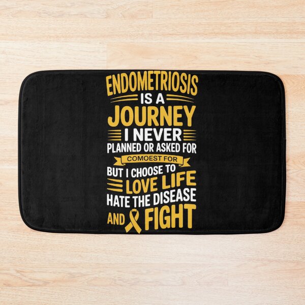 Item preview, Endometriosis is a Journey I Fight! designed and sold by tiekanamac.