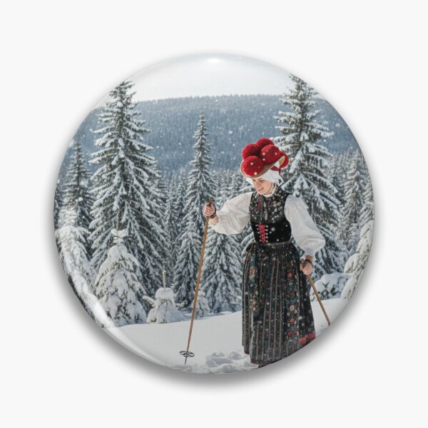 Item preview, Black Forest Winter Sport - Marie auf Skiern im Schwarzwald designed and sold by iL PhotoArt Germany.