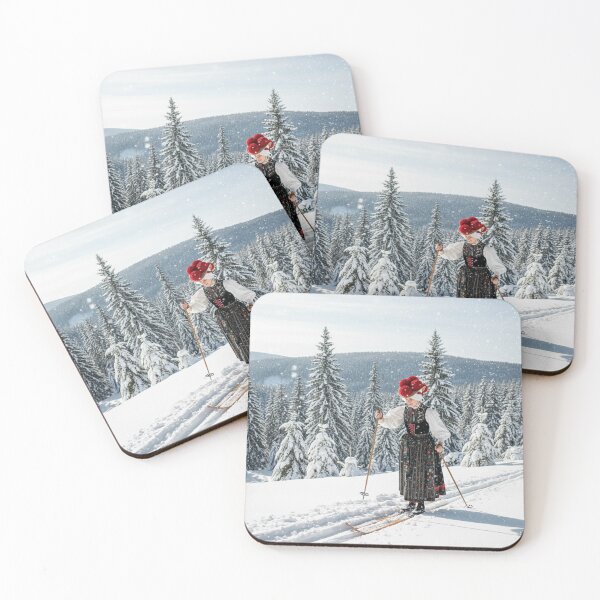 Item preview, Black Forest Winter Sport - Marie auf Skiern im Schwarzwald designed and sold by iL PhotoArt Germany.