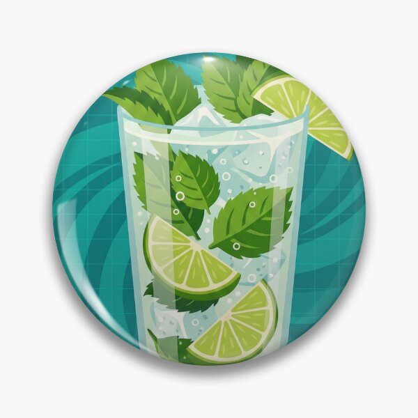 Item preview, Vintage Mojito Cocktail Poster - "Fresh Reinforcements" Retro Propaganda Art designed and sold by Cozy-Old-Pub.
