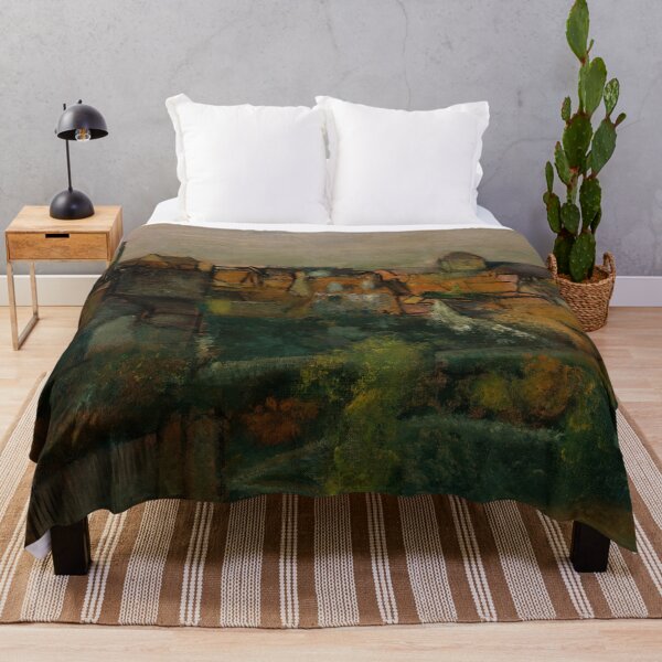 Item preview, View of Saint Valery Sur Somme by Edgar Degas: Impressionist Landscape Poster designed and sold by artofuniverse.