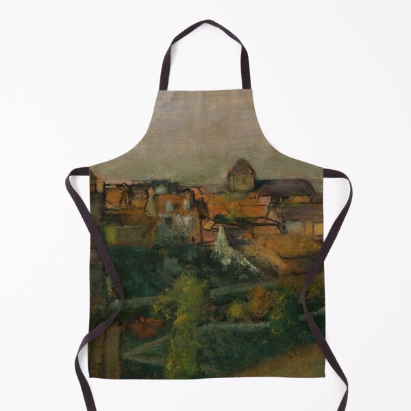 Item preview, View of Saint Valery Sur Somme by Edgar Degas: Impressionist Landscape Poster designed and sold by artofuniverse.