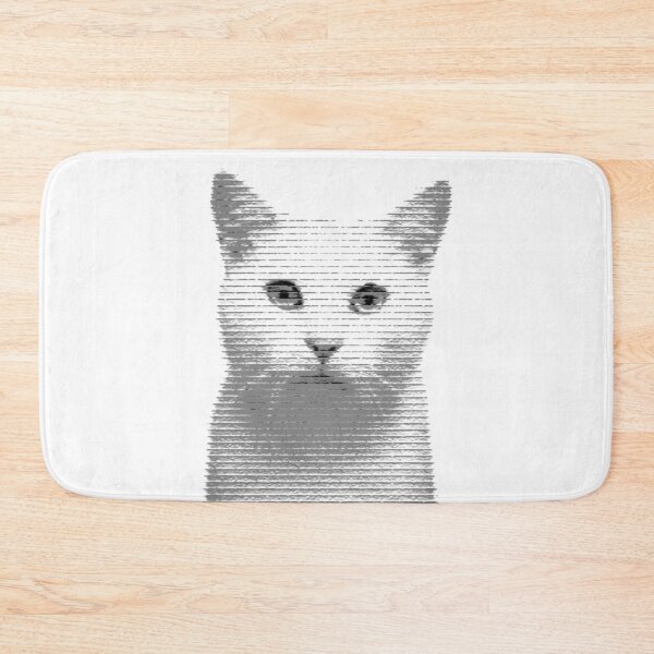Item preview, White Cat designed and sold by Crazycatgraphic.