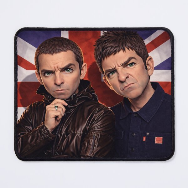 Item preview, liam and noel with a cartoon slant designed and sold by bluefrog.