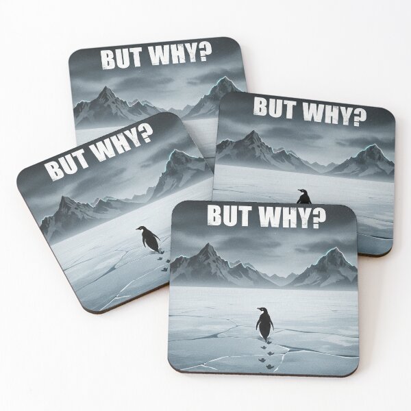 Item preview, The Existential Penguin: But Why? designed and sold by Art-Syndicate.