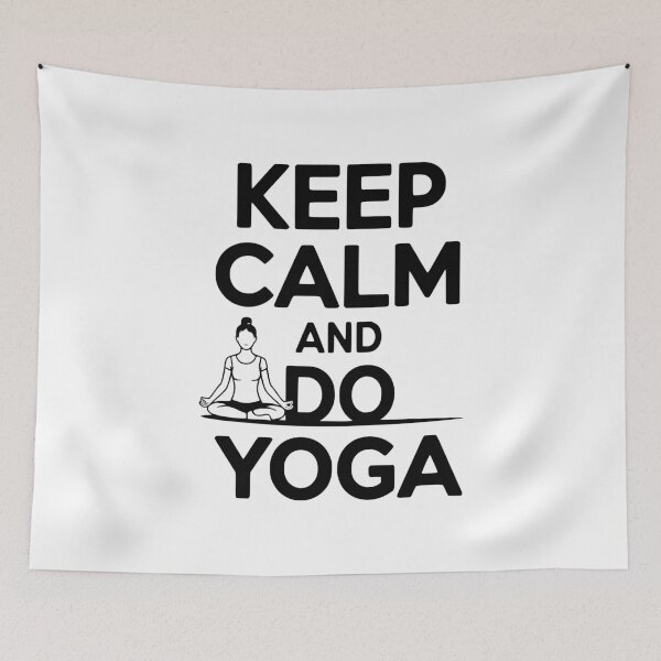 Item preview, Keep Calm and Do Yoga designed and sold by Frank Ring.