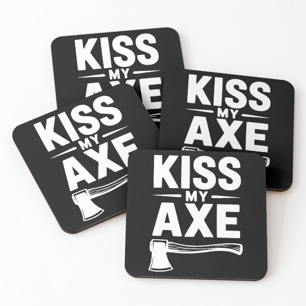 Item preview, Kiss My Axe designed and sold by Frank Ring.