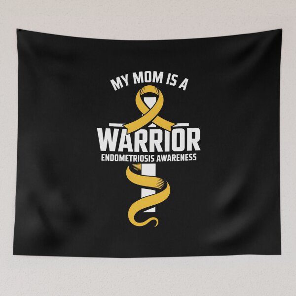 Item preview, Endometriosis Warrior Mom Endometriosis Awareness designed and sold by tiekanamac.