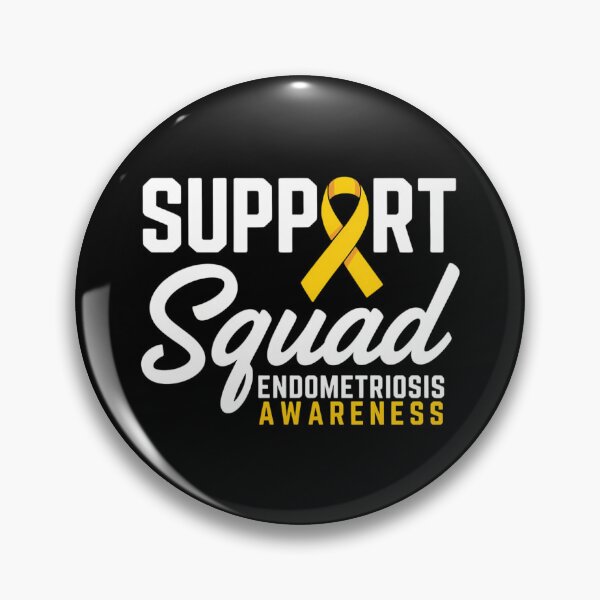 Item preview, Endometriosis Warrior Support Squad Endometriosis Awareness designed and sold by tiekanamac.