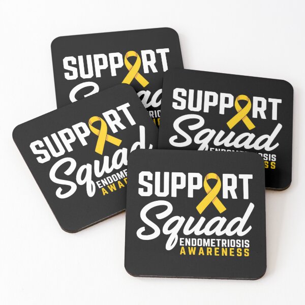 Item preview, Endometriosis Warrior Support Squad Endometriosis Awareness designed and sold by tiekanamac.