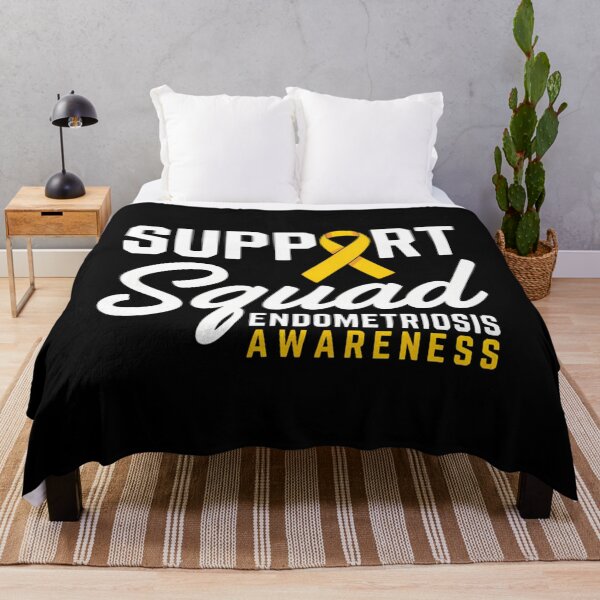 Item preview, Endometriosis Warrior Support Squad Endometriosis Awareness designed and sold by tiekanamac.