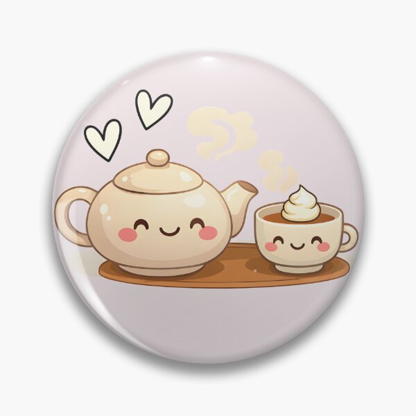 Item preview, Cozy Tea & Coffee Kawaii Friends designed and sold by MeghannsMinimalMeals.