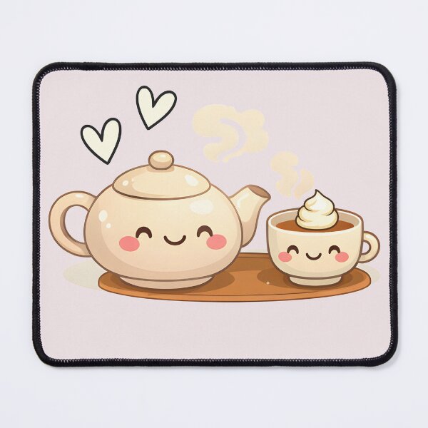 Item preview, Cozy Tea & Coffee Kawaii Friends designed and sold by MeghannsMinimalMeals.