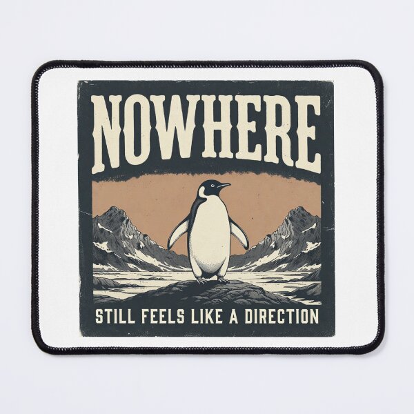 Item preview, Existential Penguin - I Need a Vacation Into the Void designed and sold by GrumpySableye.