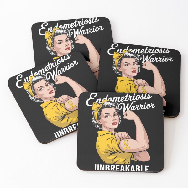 Item preview, Endometriosis Warrior Unbreakable Awareness designed and sold by tiemacopaxer.