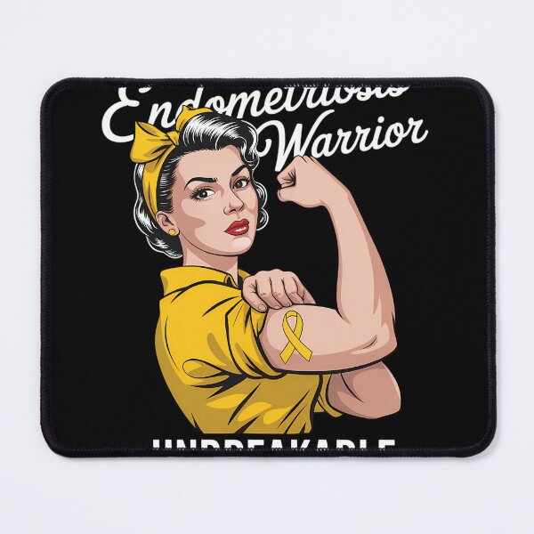 Item preview, Endometriosis Warrior Unbreakable Awareness designed and sold by tiemacopaxer.