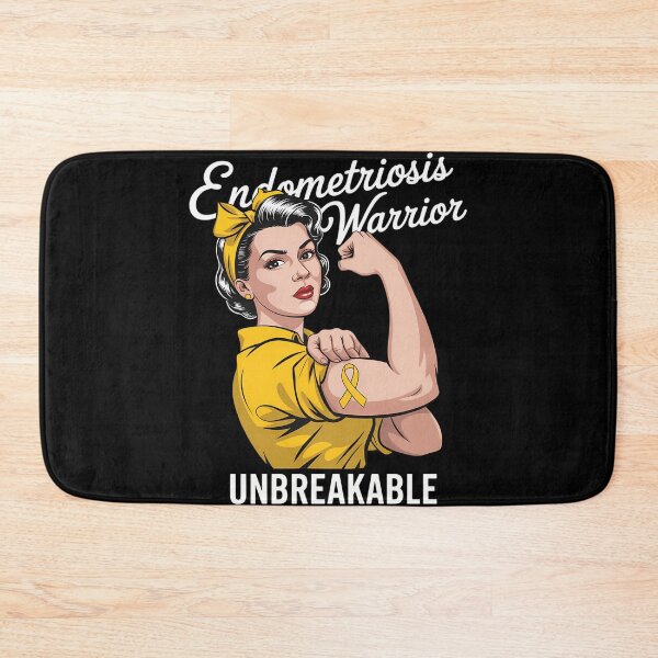Item preview, Endometriosis Warrior Unbreakable Awareness designed and sold by tiemacopaxer.