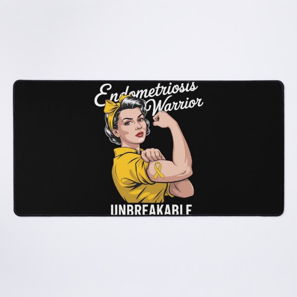 Item preview, Endometriosis Warrior Unbreakable Awareness designed and sold by tiemacopaxer.
