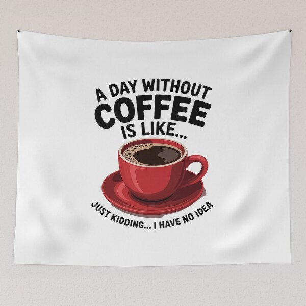 Item preview, A Day Without Coffee Is Like Just Kidding I Have No Idea 2 designed and sold by angolinnArt.