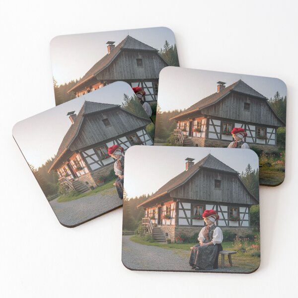 Item preview, Black Forest Idyl - Marie at the Farmhouse - Schwarzwald Tradition designed and sold by iL PhotoArt Germany.