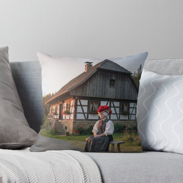 Item preview, Black Forest Idyl - Marie at the Farmhouse - Schwarzwald Tradition designed and sold by iL PhotoArt Germany.