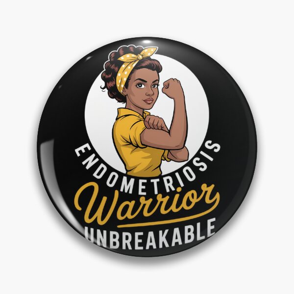 Item preview, Endometriosis Warrior Unbreakable Endometriosis Awareness 2 designed and sold by tiemacopaxer.