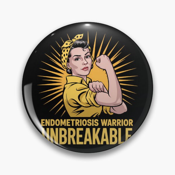 Item preview, Endometriosis Warrior Unbreakable Endometriosis Awareness designed and sold by tiemacopaxer.