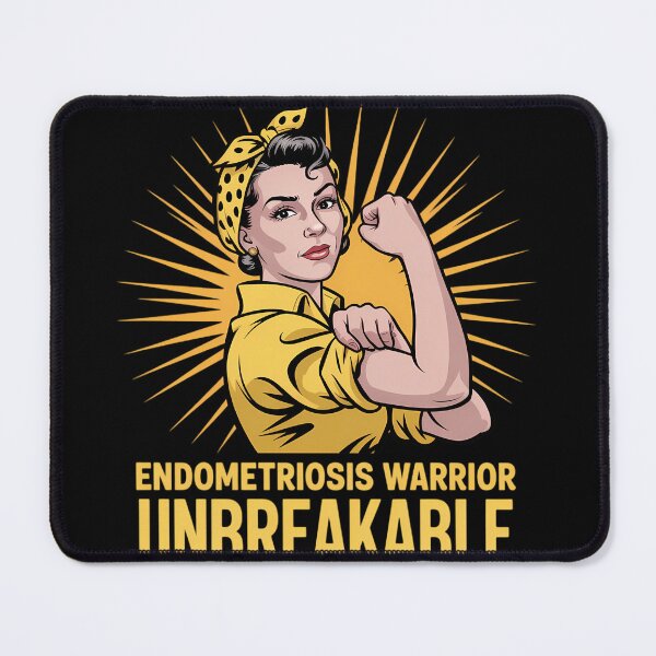 Item preview, Endometriosis Warrior Unbreakable Endometriosis Awareness designed and sold by tiemacopaxer.