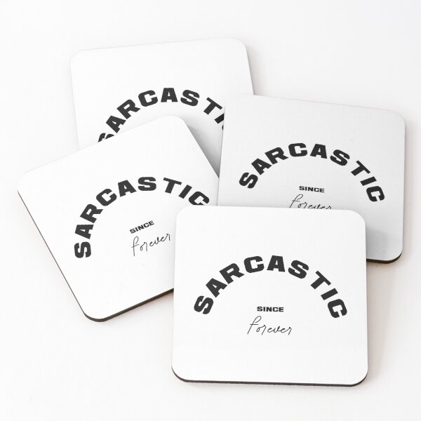 Item preview, SARCASTIC SINCE FOREVER, Unique designed and sold by villacreativa.