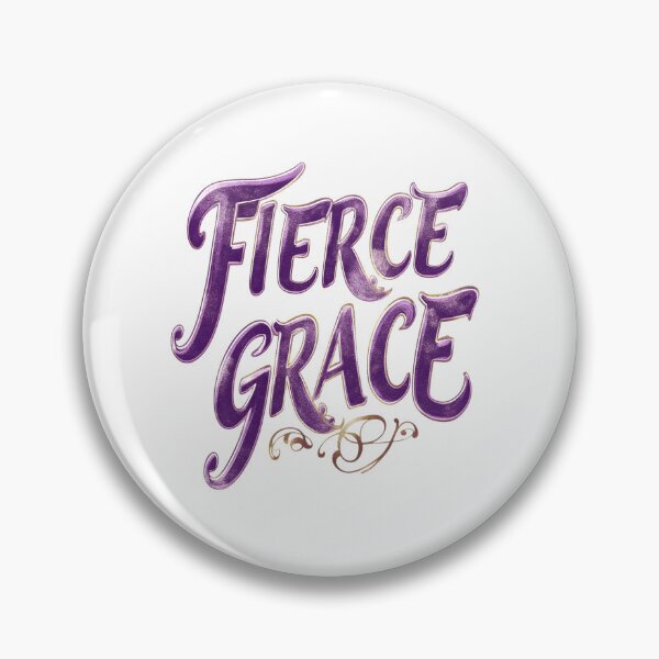 Item preview, Fierce Grace – Bold Christian Faith Typography Design designed and sold by innerfaith.