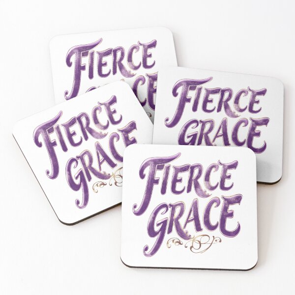 Item preview, Fierce Grace – Bold Christian Faith Typography Design designed and sold by innerfaith.