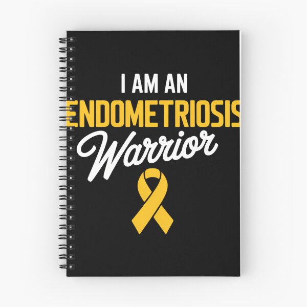 Item preview, Endometriosis Warrior Uterus Endometrium Yellow Ribbon designed and sold by tiemacopaxer.