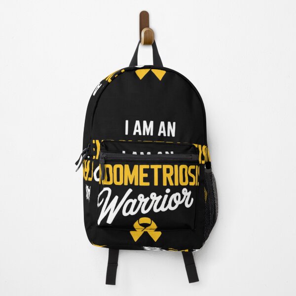Item preview, Endometriosis Warrior Uterus Endometrium Yellow Ribbon designed and sold by tiemacopaxer.
