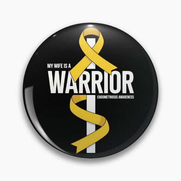 Item preview, Endometriosis Warrior Wife Endometriosis Awareness designed and sold by tiemacopaxer.