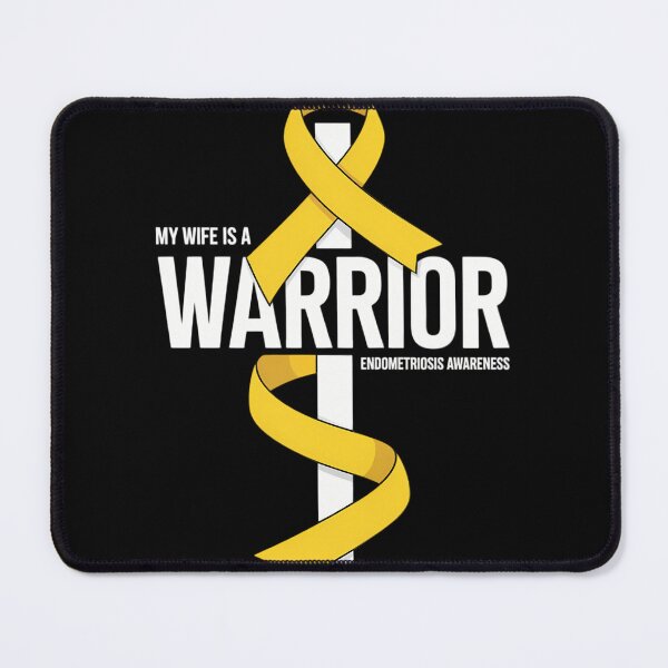 Item preview, Endometriosis Warrior Wife Endometriosis Awareness designed and sold by tiemacopaxer.