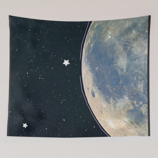 Item preview, Moon and stars designed and sold by GraphicMondaze.