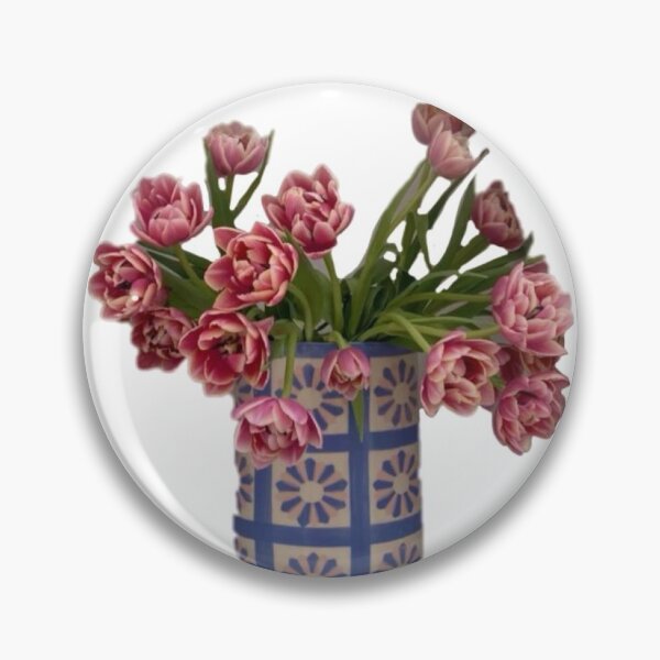 Item preview, Tulips in pot flower sticker designed and sold by inainart.