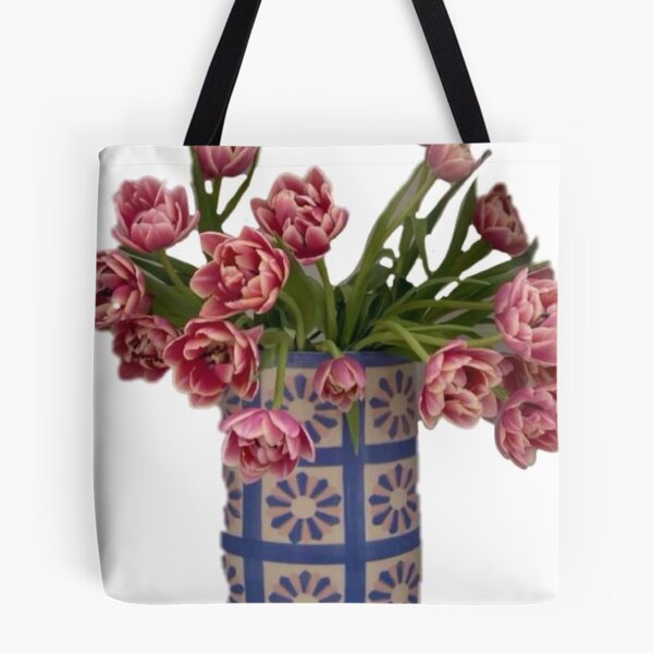 Item preview, Tulips in pot flower sticker designed and sold by inainart.