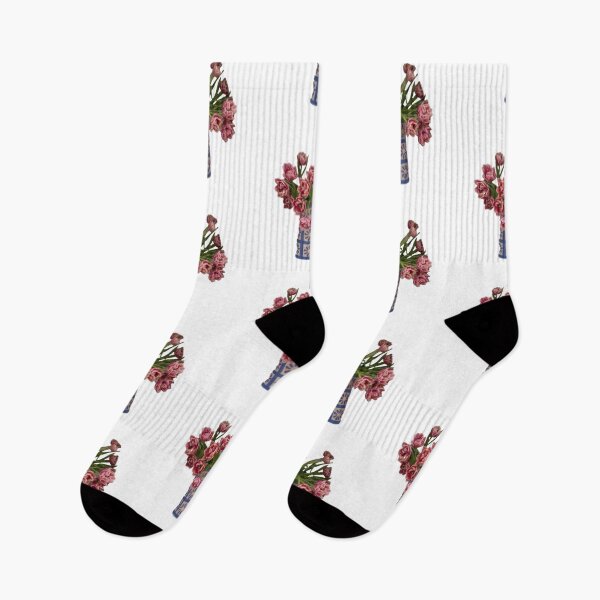 Item preview, Tulips in pot flower sticker designed and sold by inainart.