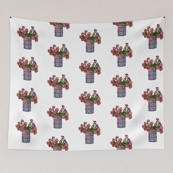 Item preview, Tulips in pot flower sticker designed and sold by inainart.
