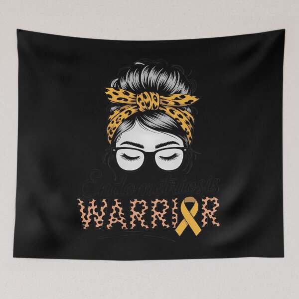Item preview, Endometriosis Warrior Yellow Endometriosis Awareness Month designed and sold by tiemacopaxer.