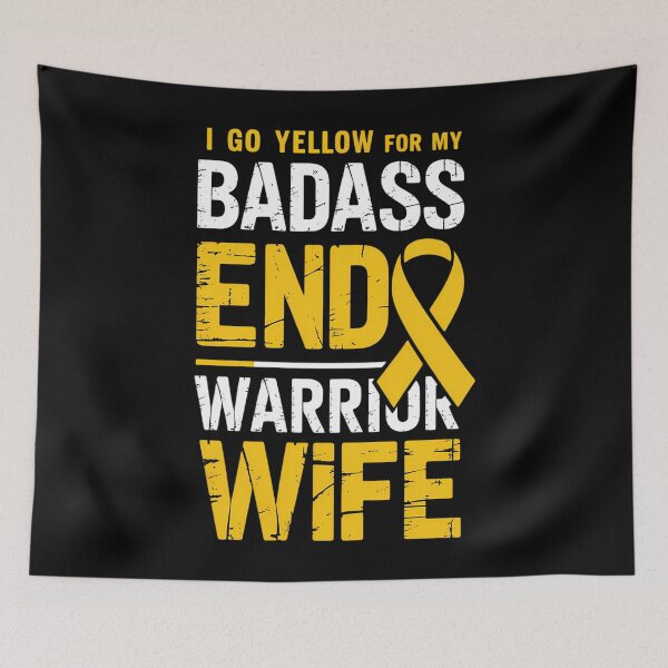 Item preview, Endometriosis Wife Go Yellow For Awareness Endo Warrior designed and sold by tiemacopaxer.