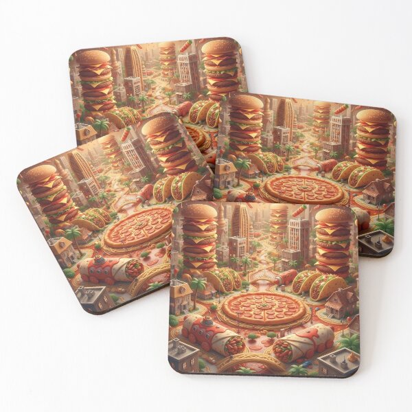 Item preview, A city made of food designed and sold by Zalan27.